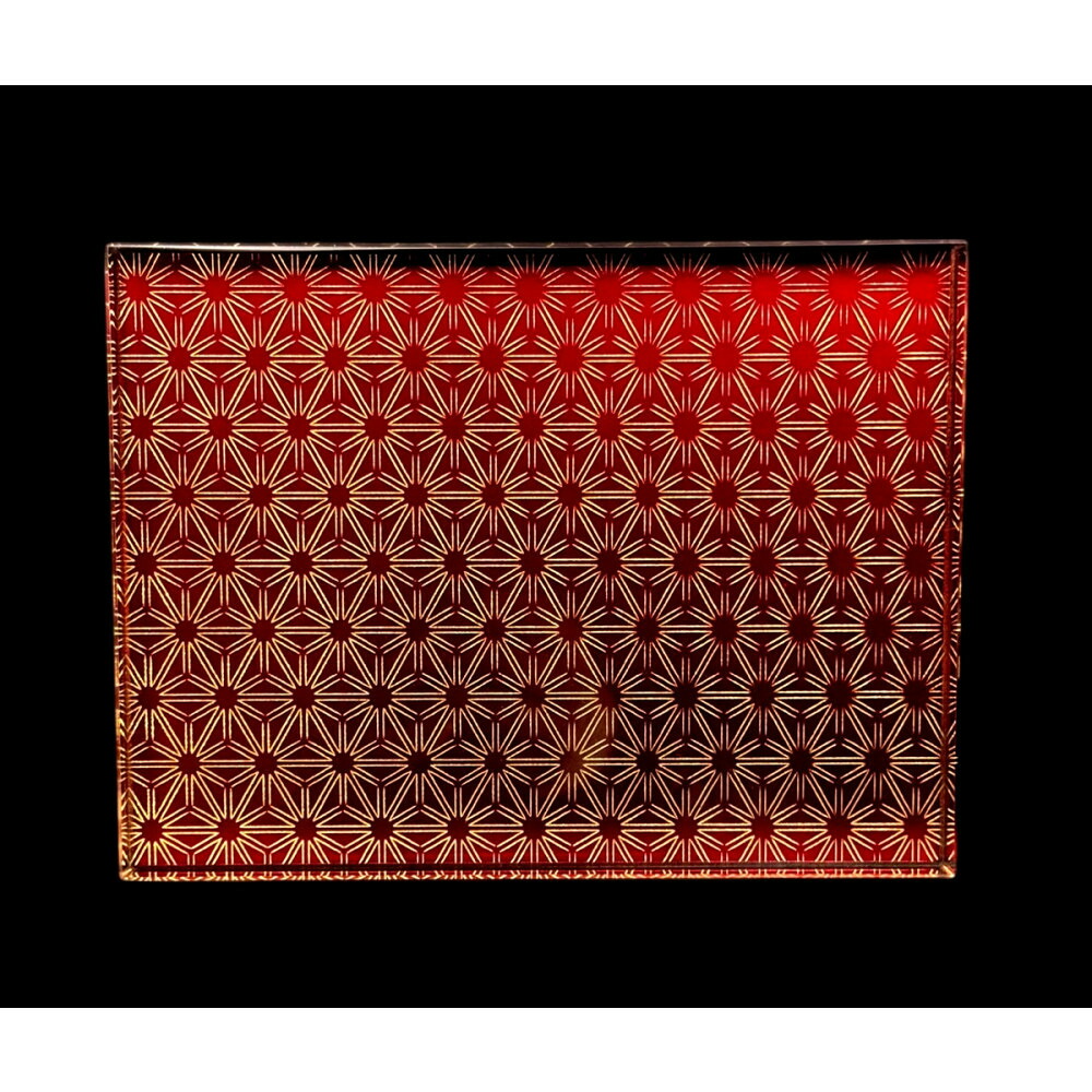 【ふるさと納税】すしサボ 麻の葉 赤溜 ［NF288］ | 食器 寄りあい 塗師細工 芸術品 手工芸品 民芸 一般受け おすすめ 貨物輸送無料 差し上げ物 差し上げ物 差し上げ物