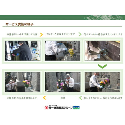 【ふるさと納税】【橋本市限定】お墓参り代行サービス(1回)【1287639】 20,590円