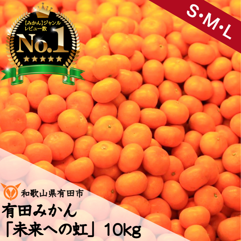 楽天市場】【ふるさと納税】有田みかん「未来への虹」 10kgみかん