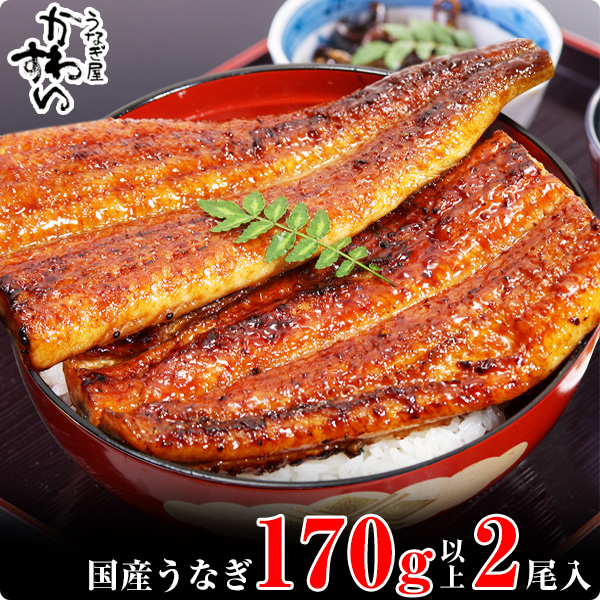 <br>【ふるさと納税】<br>〈うなぎ屋かわすい〉<br>特大サイズ国産うなぎ蒲焼き（1本：170～199g） 和歌山県 有田市 特産品 お取り寄せ グルメ ふるさと納税 うなぎ