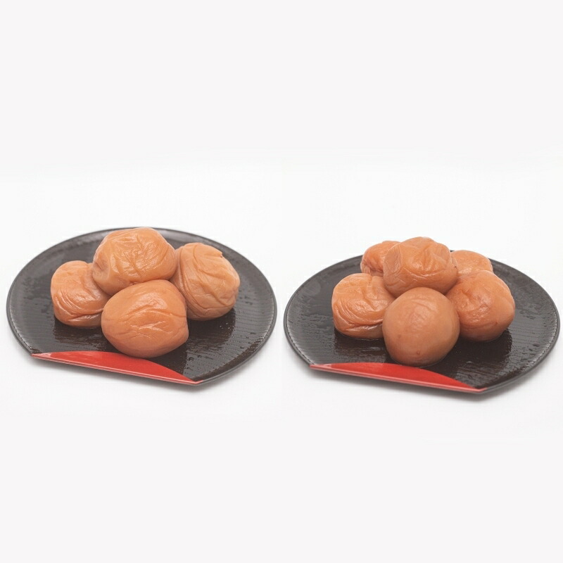 【ふるさと納税】 紀州南高梅セット 村っ子梅（塩分約8％）700g・梅フレッシュ（塩分約5％）700g 計1.4kg / 田辺市 紀州南高梅 南高梅 梅干し 梅干 梅 うめ 肉厚 お米 おにぎり 焼酎 はちみつ入り 減塩 塩分控えめ ご飯のお供 セット 詰合せ