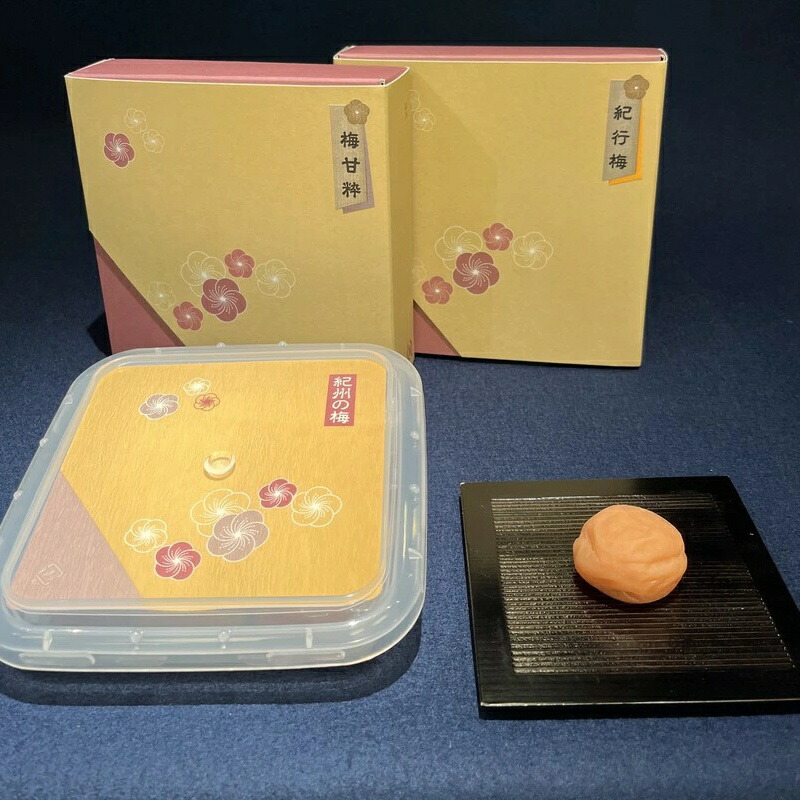 【ふるさと納税】まろやか風味の紀行梅(塩分10%)とはちみつ風味の梅甘粋(塩分8%)の二種セット 【容量選べる】各250g/各700g / 田辺市 紀州南高梅 南高梅 梅干し 梅干 梅 はちみつ入り 塩分約10% 塩分約8% 塩分控えめ セット 食べ比べ|和歌山県田辺市