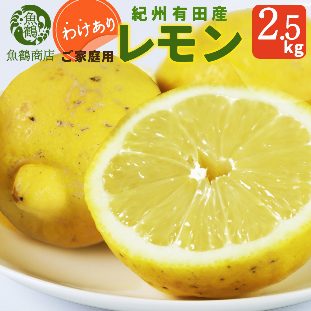 【ふるさと納税】 【ご家庭用訳あり】紀州有田産レモン 2.5kg【予約】※2026年3月上旬頃～2026年3月中旬頃に順次発送予定(お届け日指定不可) レモン れもん 果物 柑橘