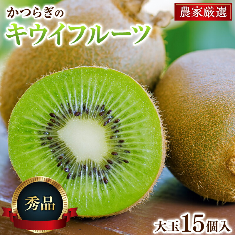 【ふるさと納税】 キウイ 秀品 和歌山県産 キウイフルーツ 大玉15個入 こだわり農家厳選 《2025年12月初旬頃～2026年1月中旬頃順次発送》 キウイ キウイフルーツ フルーツ 果物 くだもの 先行予約 数量限定 お取り寄せ 和歌山県 かつらぎ町 くしがきの里 送料無料【KG28】