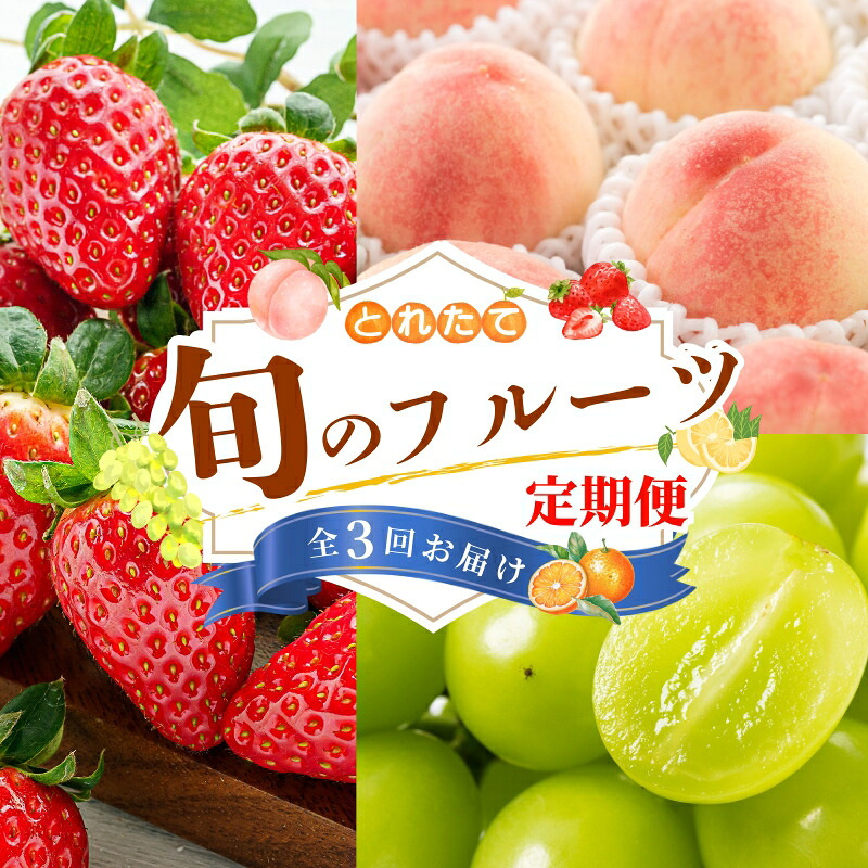 【ふるさと納税】 【フルーツ定期便・全3回】品質に自信あり!くしがきの里から直送 桃・シャインマスカット・まりひめを季節ごとにお届け♪ / 定期便 桃 もも シャインマスカット マスカット いちご イチゴ 苺 果物 フルーツ 3回|和歌山県かつらぎ町