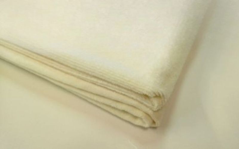 【ふるさと納税】 軽さ押捺織ビロード毛布 横間借り人（象牙色） 松岡布切れ株式会社