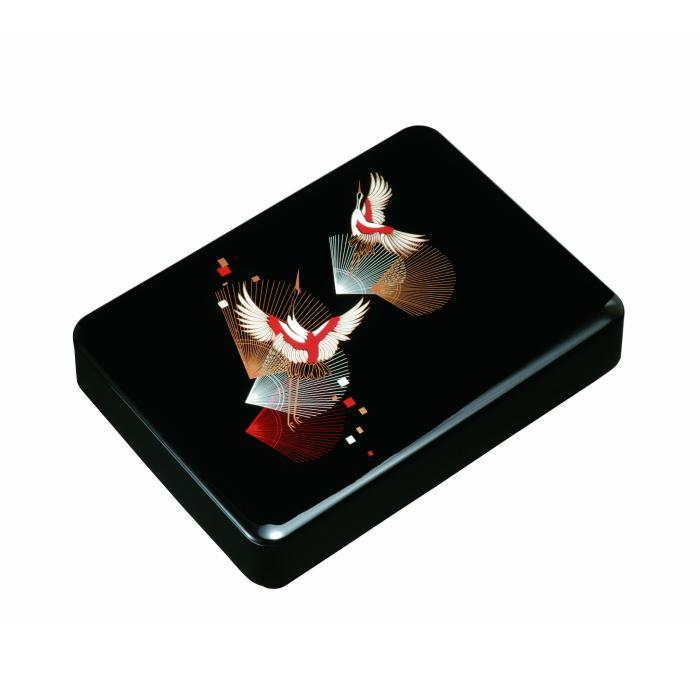 ふるさと納税 加伏文庫 11.0寸 黒 雅鶴 和歌山県九度山町 ふるさと納税 雑貨・日用品 和歌山県 九度山町 加伏文庫 黒 五重の塔