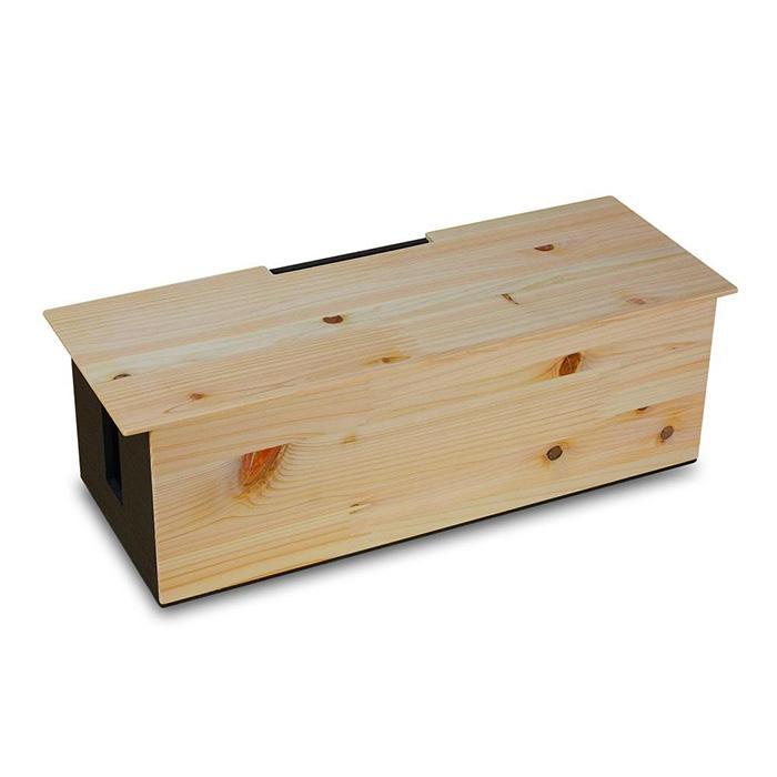 【ふるさと納税】タツ手工芸品 ひのき張り 有線テレビBOX L 【Tk278w】 | マイコン 境界線の外側装置 マイコン添え物 有線テレビ 取り片づける装置 貨物輸送無料