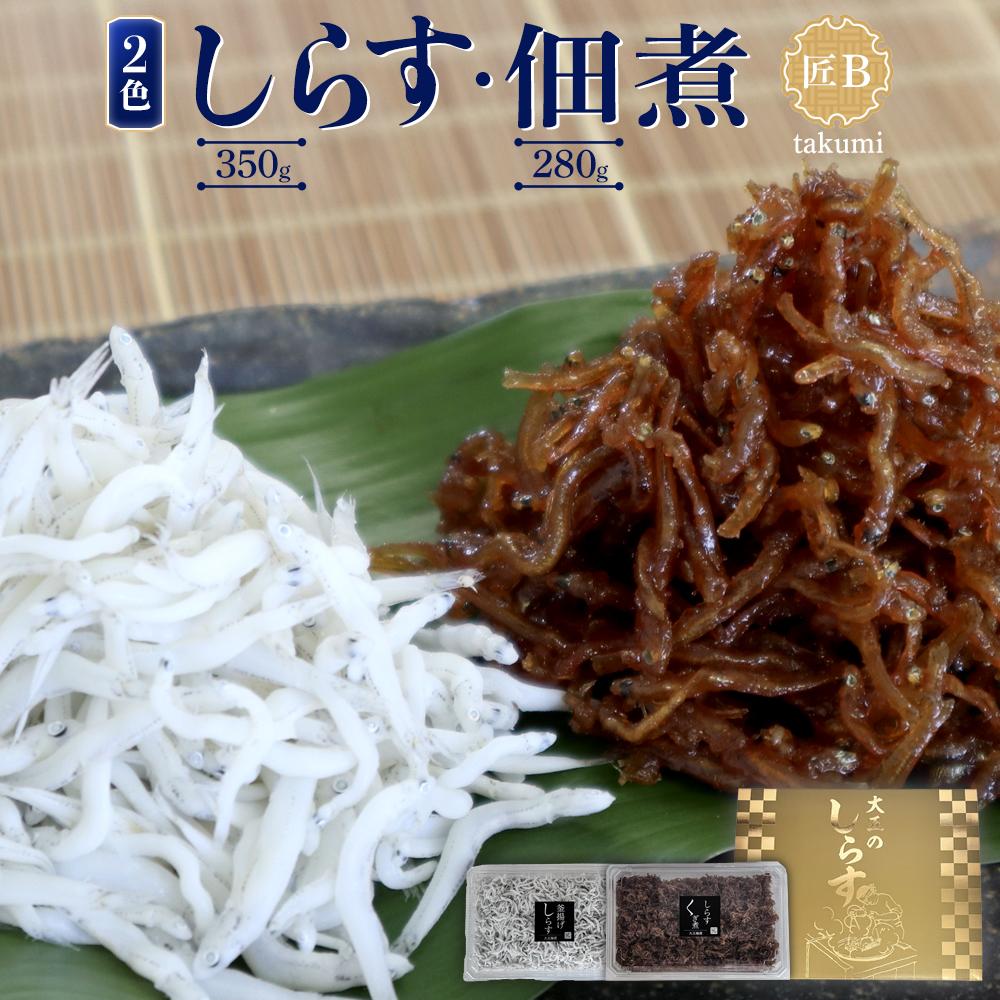 【ふるさと納税】しらす・佃煮2色セット「匠B」 takumi | 和歌山県 和歌山 九度山町 ふるさと 納税 返礼品 特産品 支援 名産品 お取り寄せグルメ ご飯のお供 ご飯の友 ごはんのおとも ご飯のおとも ごはんのお供 ごはんのとも つまみ おつまみ 酒のつまみ 酒の肴 ギフト