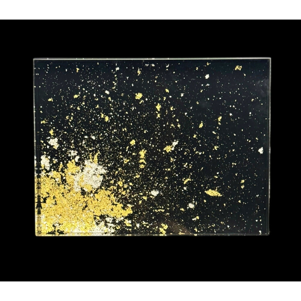 【ふるさと納税】すし下駄 金箔 漆黒 ［NF285］ | 食器 パーティ 漆器 工芸品 クラフト 民芸 人気 おすすめ 送料無料 ギフト プレゼント 贈り物｜和歌山県九度山町
