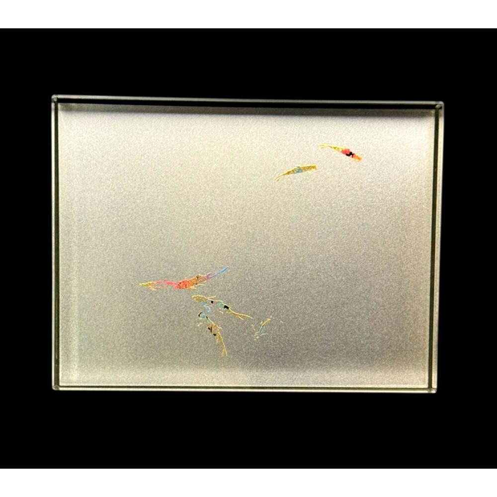 【ふるさと納税】すし下駄 鯉 シャンパンゴールド ［NF289］ | 食器 パーティ 漆器 工芸品 クラフト 民芸 人気 おすすめ 送料無料 ギフト プレゼント 贈り物｜和歌山県九度山町