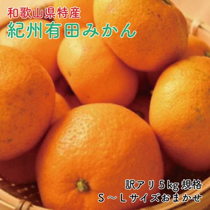 【ふるさと納税】[訳あり]和歌山有田みかん約5kg（S～Lサイズいずれかお届け）★2026年11月中旬頃より順次発送［TM81］ | ふるさと 納税 みかん ミカン 蜜柑 柑橘 柑橘類 かんきつ 果物 くだもの フルーツ 旬の果物 食品 食べ物 高野山｜和歌山県高野町
