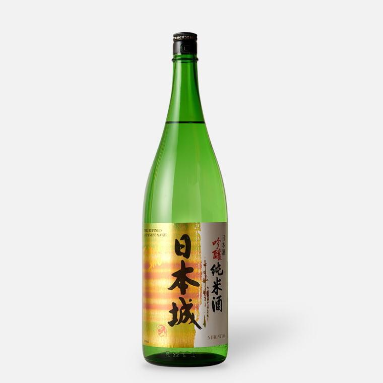 【ふるさと納税】【紀州の地酒】吟醸純米酒「日本城」1800ml｜和歌山県高野町