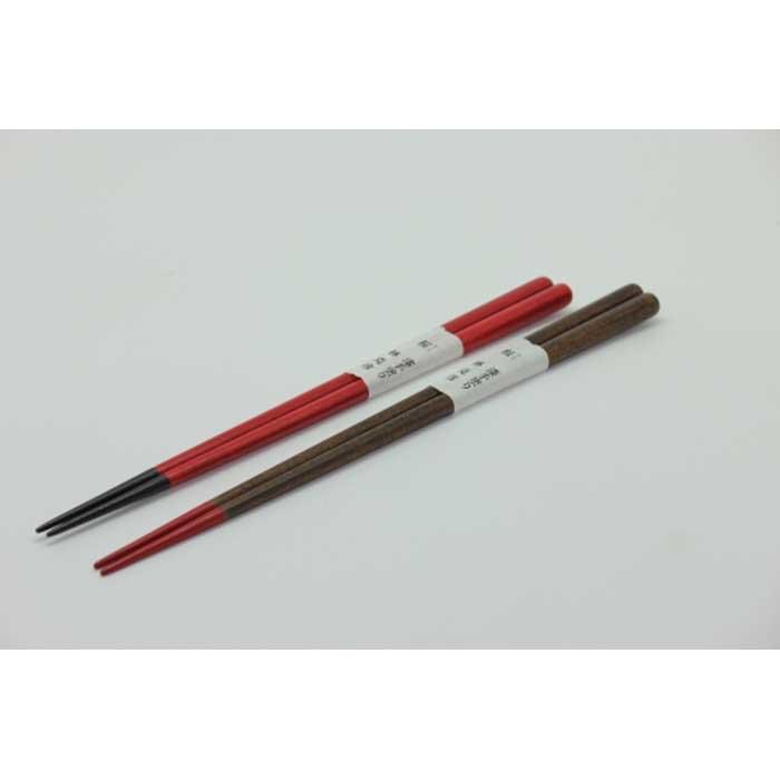 【ふるさと納税】日展作家　紀州漆器伝統工芸士　林克彦作　夫婦箸　さくら（手塗りうるし）【NT6】