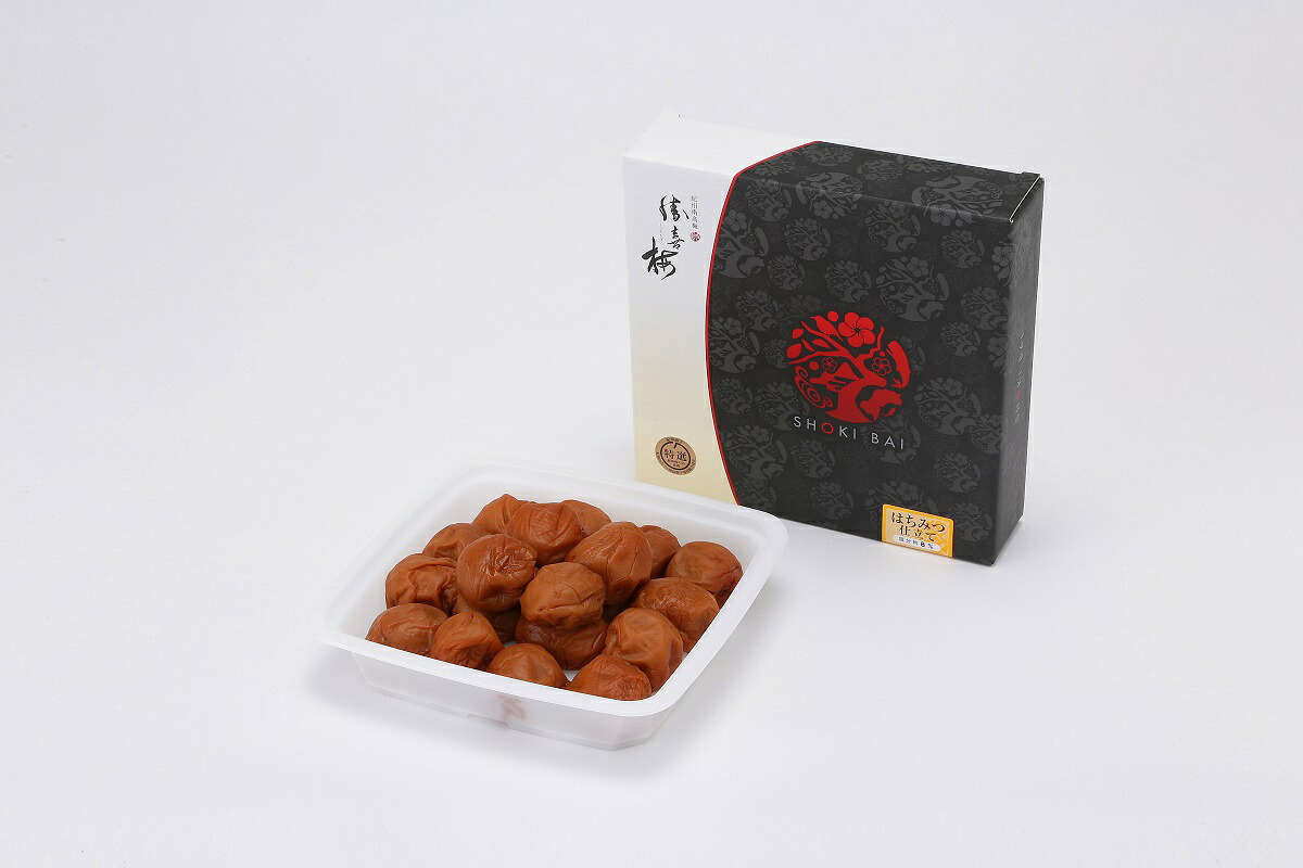 【ふるさと納税】紀州南高梅 はちみつ仕立て「歌」550g(塩分8%)【梅干 うめぼし 南高梅 はちみつ梅 蜂蜜 和歌山】|和歌山県湯浅町