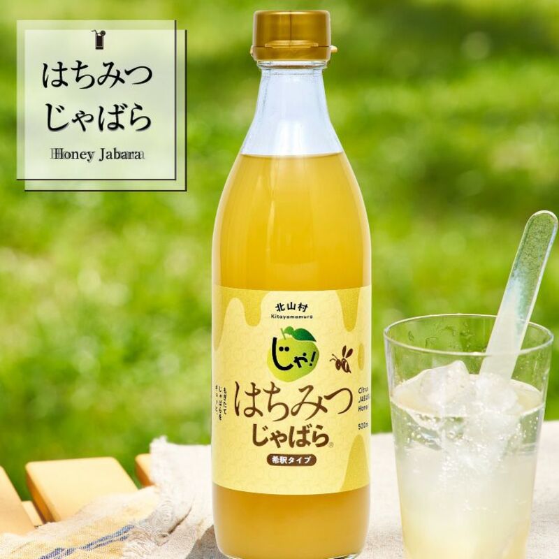 【ふるさと納税】はちみつじゃばら 500ml×2本 邪払 ジャバラ じゃばら じゃばらジュース 北山村／紀伊国屋文左衛門本舗
