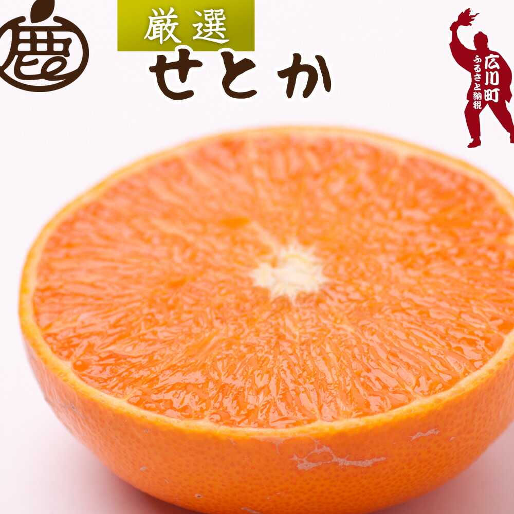 【ふるさと納税】 厳選 せとか 光センサー / 甘い 和歌山 柑橘 1kg 5kg 10kg ※2月中旬～3月下旬頃発送 ※北海道・沖縄・離島への配送不可 //dekopon｜和歌山県広川町 30,550円