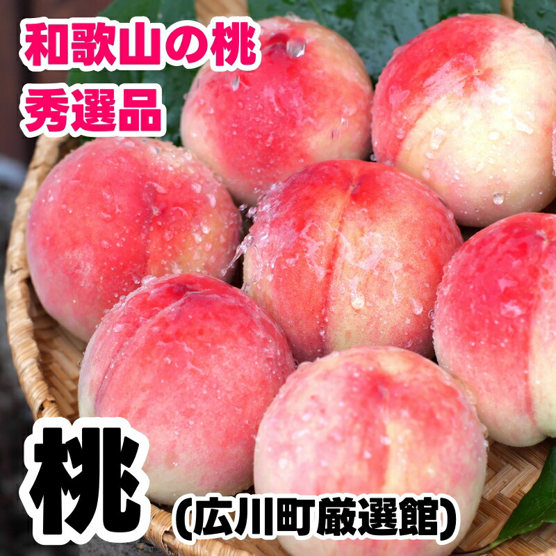 【ふるさと納税】 桃 秀品 / 白桃 もも 甘い 高級 和歌山 2kg 4kg 11000円 ※6月下旬～8月上旬に順次発送 ※北海道・沖縄・離島への配送不可 //hokaf