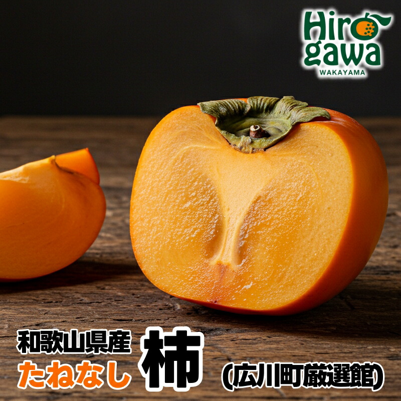【ふるさと納税】 和歌山産のたねなし 柿 ※10月上旬～11月上旬頃に順次発送予定 ※沖縄・離島への配送不可 / 柿 かき フルーツ 果物 くだもの 果実  //hokaf