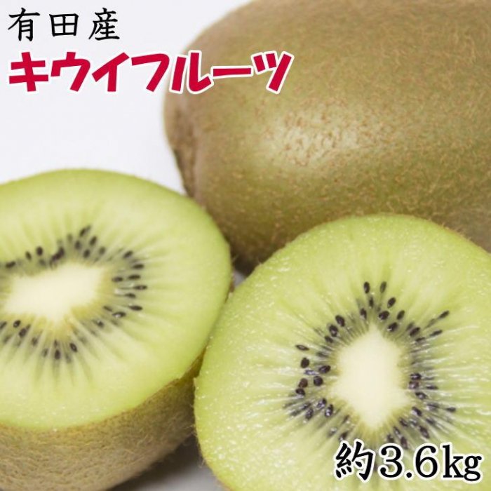 【ふるさと納税】［人気］有田産キウイフルーツ約3.6kg（サイズおまかせ）★2026年１月下旬頃より順次発送