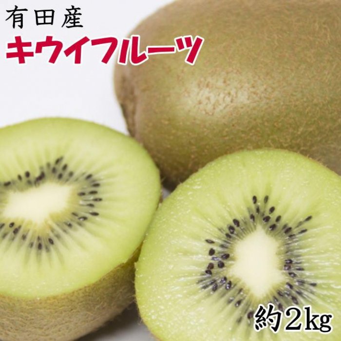 【ふるさと納税】［人気］有田産キウイフルーツ約２kg（サイズ混合）★2026年１月下旬頃より順次発送