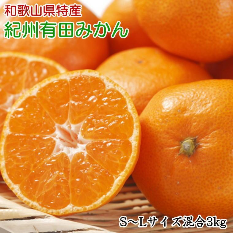 【ふるさと納税】[秀品]和歌山有田みかん約3kg（S～Lサイズ混合）★2025年11月中旬頃より順次発送【TM96ｗ】 | 先行予約 和歌山 果物 くだもの フルーツ 柑橘 蜜柑 ブランド 取り寄せ ご当地 期間限定