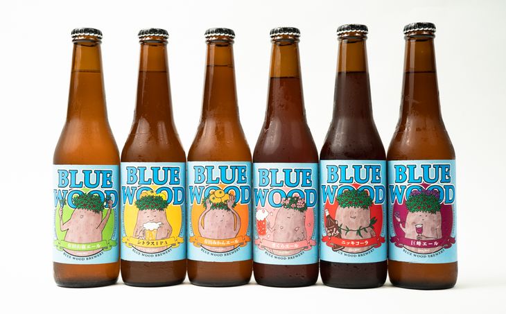 ブルーウッドブリュワリーの季節限定ビール6本飲み比べセット クラフトビール 地ビール ビール 飲み比べ 詰め合わせ セット 送料無料 冷蔵 期間限定  お酒 人気 おすすめ ※離島 北海道 沖縄への発送不可 【絶品】