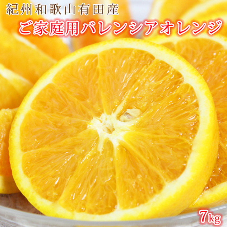 【ふるさと納税】【ご家庭用訳あり】希少な国産バレンシアオレンジ 7kg ※2025年6月下旬～7月上旬頃に順次発送予定