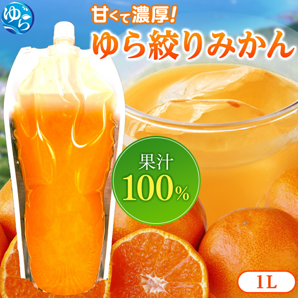 ふるさと納税 天然果汁100％ みかんジュース 熊野の雫500ml×6 / ミカンジュース 早生みかん 温州 生搾り 果汁100.. 和歌山県田辺市