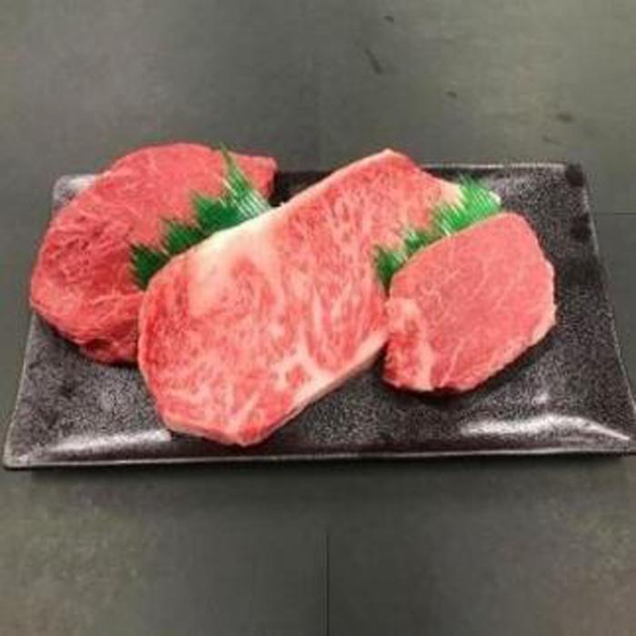 【ふるさと納税】【熊野牛】ステーキバラエティセットミニ (粉山椒付) 【SW42】 | 和歌山県 印南町 和歌山 返礼品 支援 ふるさと 納税 お取り寄せグルメ 取り寄せ グルメ 牛肉 美味しい 牛 肉 お肉 ステーキ ステーキ肉 国産牛 バーベキュー