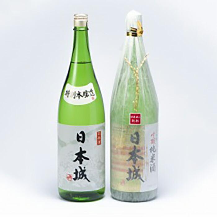 【ふるさと納税】「日本城」吟醸純米酒と特別本醸造1.8L×2種セット | 和歌山県 印南町 和歌山 返礼品 支援 ふるさと 納税 お酒 酒 日本酒 アルコール飲料 アルコール 純米酒 吟醸 純米吟醸 吟醸酒 家飲み 宅飲み お取り寄せ 取り寄せ ホームパーティー パーティー