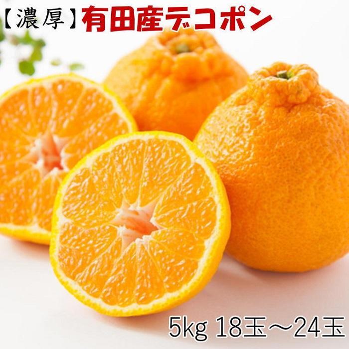 【ふるさと納税】［お味濃厚］紀州有田産のデコポン約5kg(18玉～24玉入り・青秀以上)★2027年2月中旬頃より順次発送［TM26］ | 和歌山県 印南町 和歌山 返礼品 ふるさと 納税 お取り寄せグルメ 取り寄せ グルメ フルーツ 果物 くだもの デコポン でこぽん 柑橘 ｜和歌山県印南町