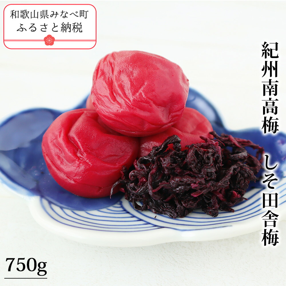 【ふるさと納税】紀州南高梅 しそ田舎梅 | 梅干し 梅干 梅 うめ ウメ しそ 紫蘇 ご飯のお供|和歌山県みなべ町