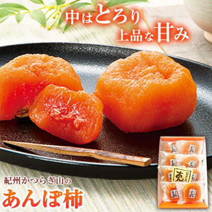 【ふるさと納税】【先行予約】紀州かつらぎ山のあんぽ柿 化粧箱入 約500g 株式会社魚鶴商店《2026年1月中旬-1月末頃出荷予定》 和歌山県 日高川町 かき 柿 あんぽ柿 ひらたねなし柿 紀州 かつらぎ山