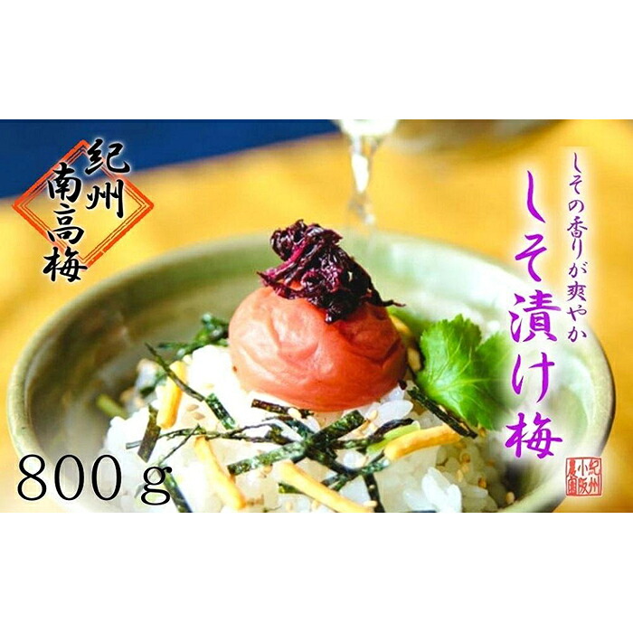 【ふるさと納税】しそ漬け梅 特選 (800g)紀州南高梅【梅農家手づくり梅干】 | 和歌山県 和歌山 白浜町 梅干し 梅干 梅 うめ 紀州梅干し 紀州梅 南高梅 ご飯のお供 ごはんのおとも ごはんのお供 お取り寄せ ウメ 漬け物 漬物 紀州|和歌山県白浜町