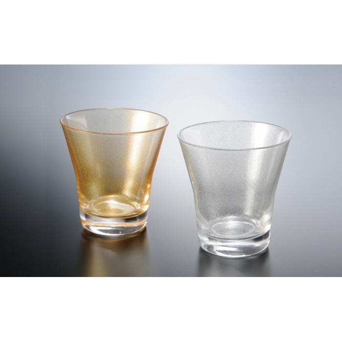 【ふるさと納税】紀州漆器 フリーグラス 涼金 涼銀 ペア【YG54】 | クラフト 民芸 人気 おすすめ 送料無料|和歌山県上富田町