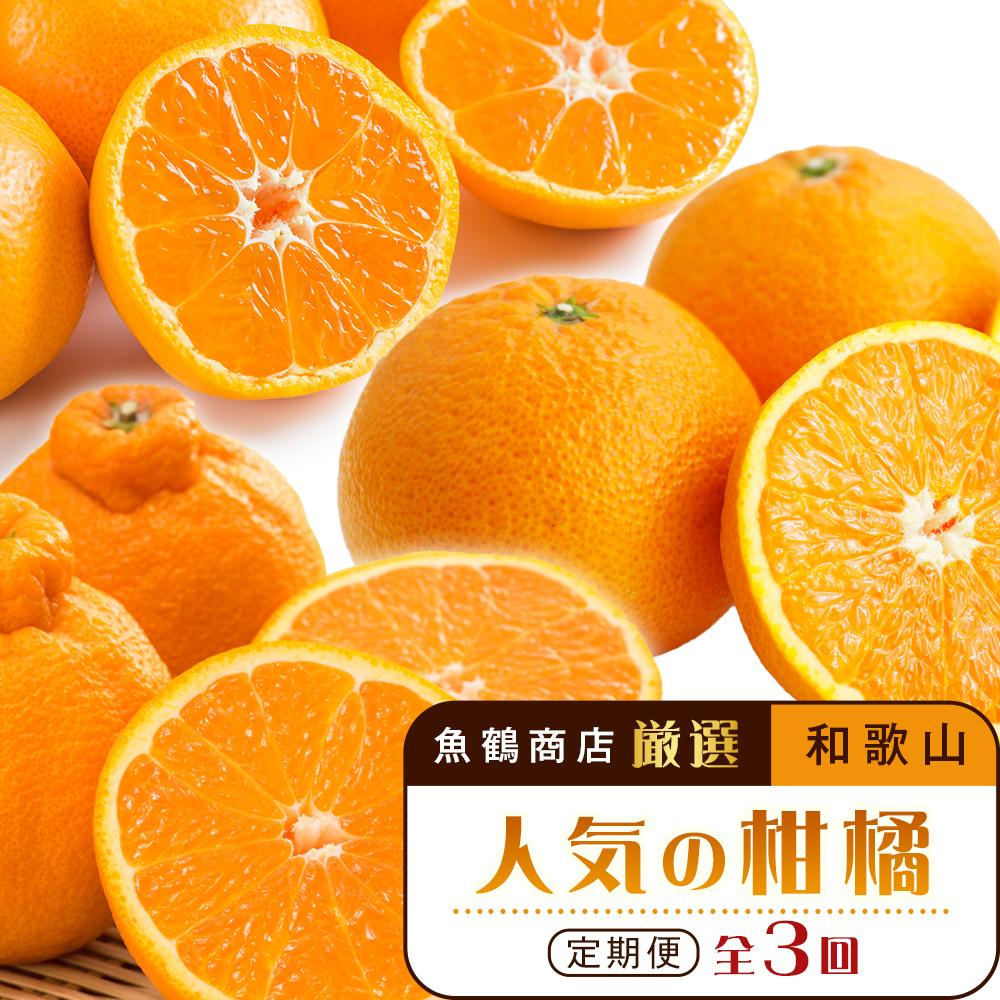 【ふるさと納税】［魚鶴商店厳選］和歌山人気の柑橘定期便（有田みかん・不知火・清見オレンジ）［定期便全3回］［UT116］ | 和歌山県 和歌山 上富田町 楽天ふるさと 納税 果物 くだもの フルーツ