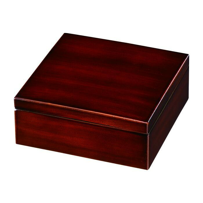 【ふるさと納税】一段重箱 4.5寸 杢目 ［YG477］ | 工芸品 日用品 キッチン 重箱 送料無料 おすすめ 人気