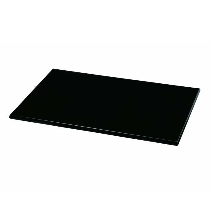 【ふるさと納税】11.0寸 長角 黒 一枚板 ［YG503］ | 芸術品 日設備 勝手もと 一枚板 貨物輸送無料 おすすめ 一般受け