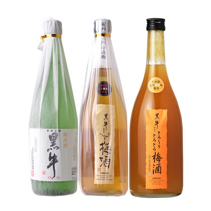 【ふるさと納税】黒牛 720ml3本セット (純米酒/梅酒/とろーりとろとろ梅酒)名手酒造(E004) | ふるさと 納税 和歌山県 和歌山 上富田町 酒 お酒 アルコール飲料 梅酒 飲み比べ 飲み比べセット ドリンク 飲料 飲み物 美味しい おいしい 梅 うめ ウメ お取り寄せ|和歌山県上富田町