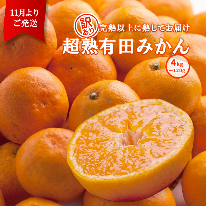 超激得SALE 11月より発送 厳選 超熟有田みかん5kg 150g 傷み補償分 fucoa.cl