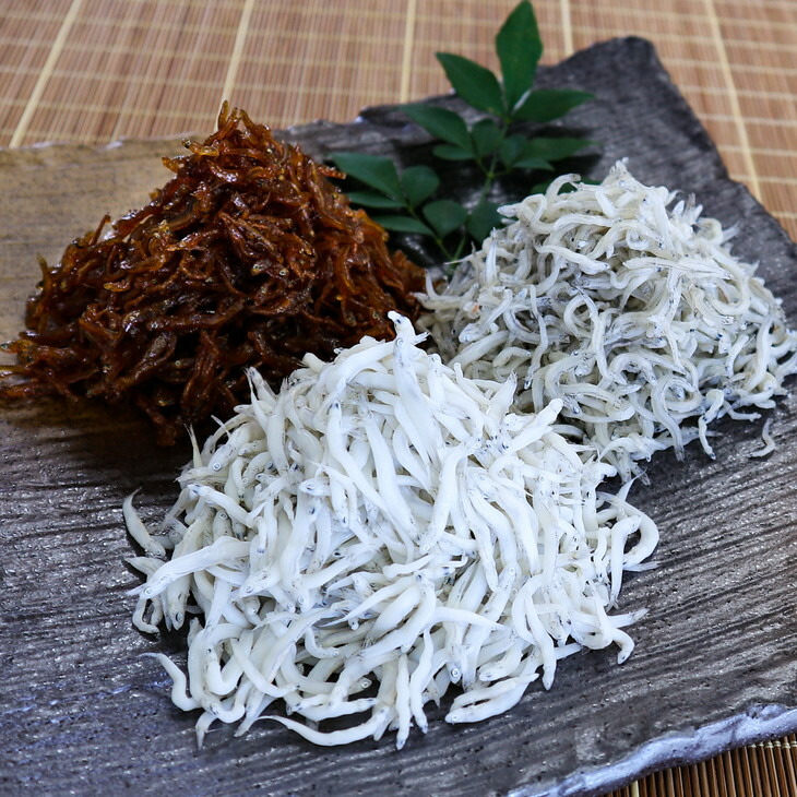 【ふるさと納税】しらす・ちりめん・佃煮3色セット「極」 「海風」「黒潮」 / シラス 釜揚げ 天日干し 食べ比べ 冷蔵便 ※離島への配送不可