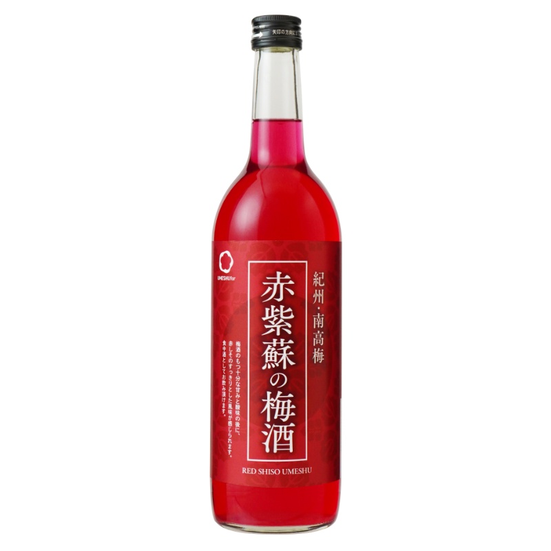 【ふるさと納税】赤紫蘇の梅酒 720ml/1.8L 【選べる容量】 / 南高梅 和歌山 赤い 紫蘇 しそ シソ 梅酒 お酒 酒 うめ ウメ 梅 うめ酒 リキュール 赤紫蘇