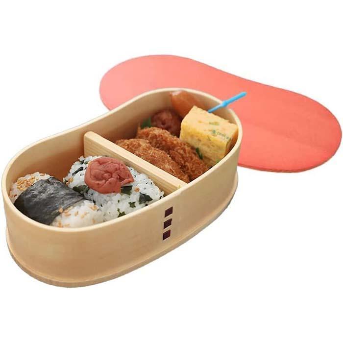 【ふるさと納税】［全2種類］ 紀州漆器 曲げわっぱ 豆型 カラー 弁当箱 まげわっぱ | ランチボックス キッチン用品 日用品 人気 おすすめ 送料無料