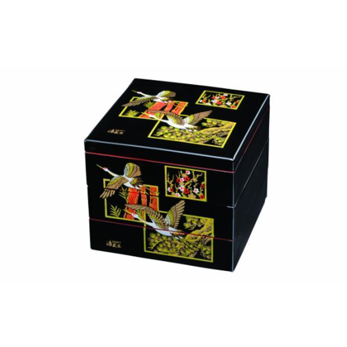 楽天市場】【ふるさと納税】飛騨春慶 隅丸三段重6号 | 工芸品 春慶塗