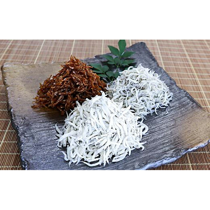 【ふるさと納税】しらす・ちりめん・佃煮3色セット「海風」 umikaze｜和歌山県那智勝浦町