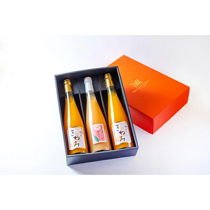 【ふるさと納税】きわみ みかんジュース 2本 ／ あら川の桃 ドリンク 1本 500ml 合計 3本 入り アソートセット【mao16】 | 和歌山県 和歌山 那智勝浦町 果物 くだもの フルーツ 果実 蜜柑 ジュース ソフトドリンク ドリンク 飲み物 飲料 みかんジュース オレンジジュース