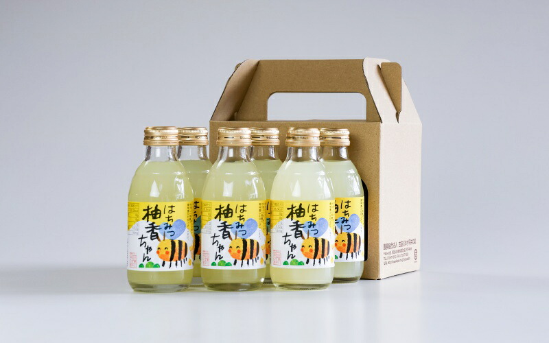【ふるさと納税】 はちみつ柚香ちゃん 160ml 6本入 / 柚子 ユズ ゆず 柚子ジュース ゆずジュース