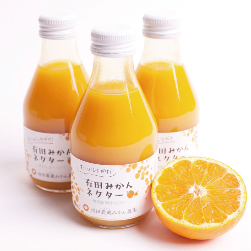 【ふるさと納税】 とろり みかんネクター180ml×20本【無添加100%ストレートジュース】【有田みかんジュース】 / 和歌山 ミカン 濃厚 ドリンク|和歌山県北山村