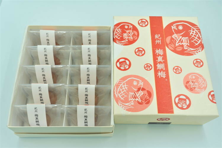 【ふるさと納税】 紀州 梅真鯛梅 十個入 お中元 のし対応可能